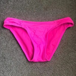 Neon Pink Bathing Suit Bottoms